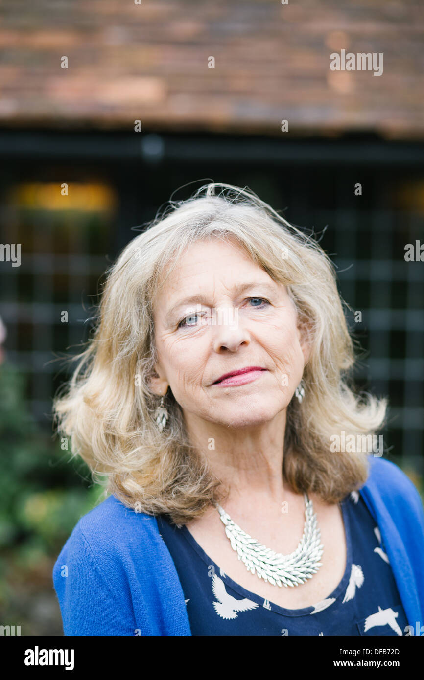 Deborah Moggach est un écrivain anglais. Elle a écrit plusieurs romans Banque D'Images