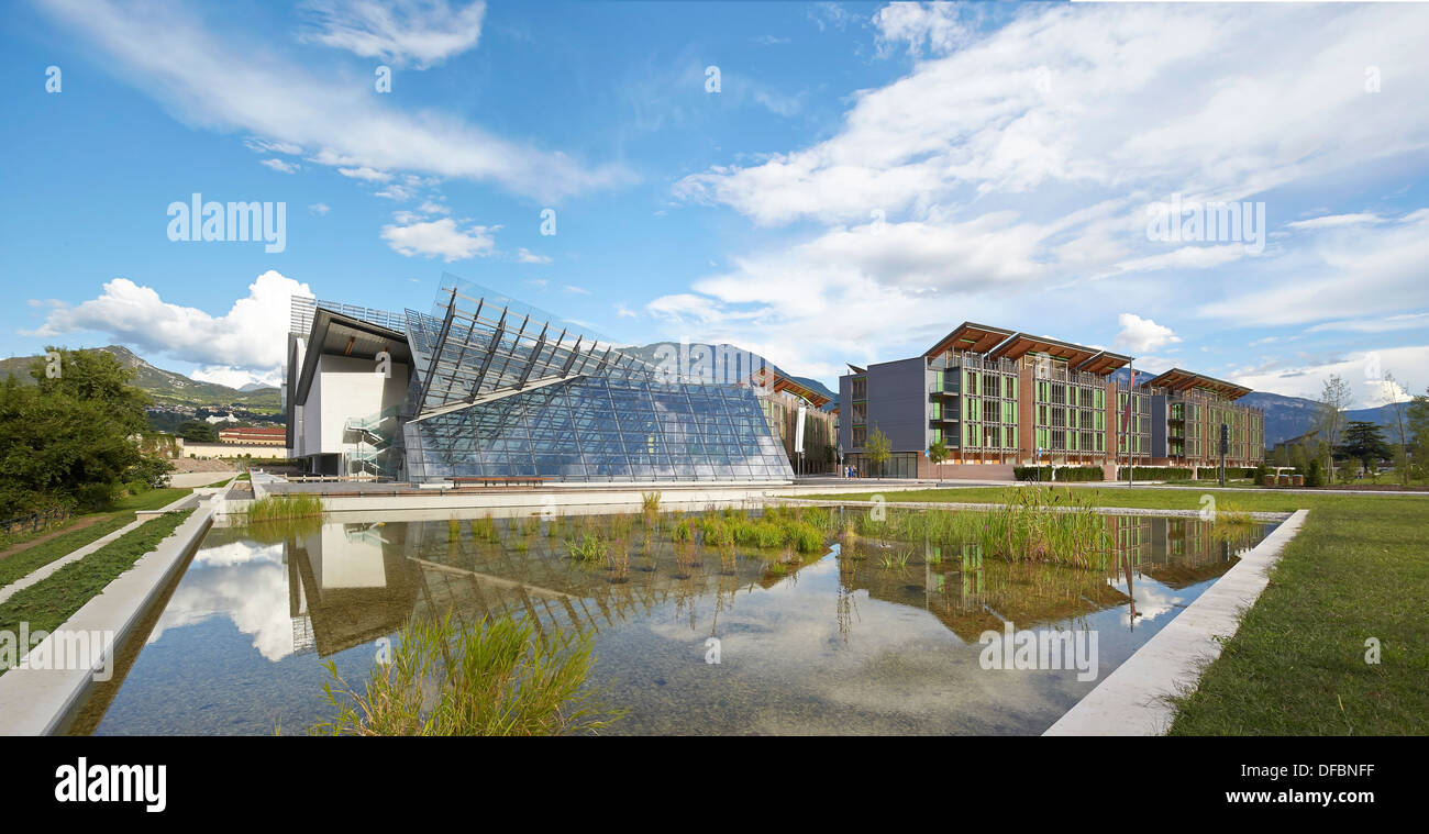 MUSE Science Museum, Trentino, en Italie. Architecte : Renzo Piano Building Workshop, 2013. Banque D'Images