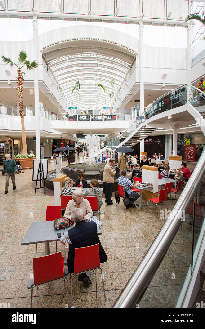 Centre commercial de Bristol en Angleterre , Royaume-Uni Cribbs Causeway détail loisirs centre commercial appelé le centre commercial south west Gloucestershire. Banque D'Images