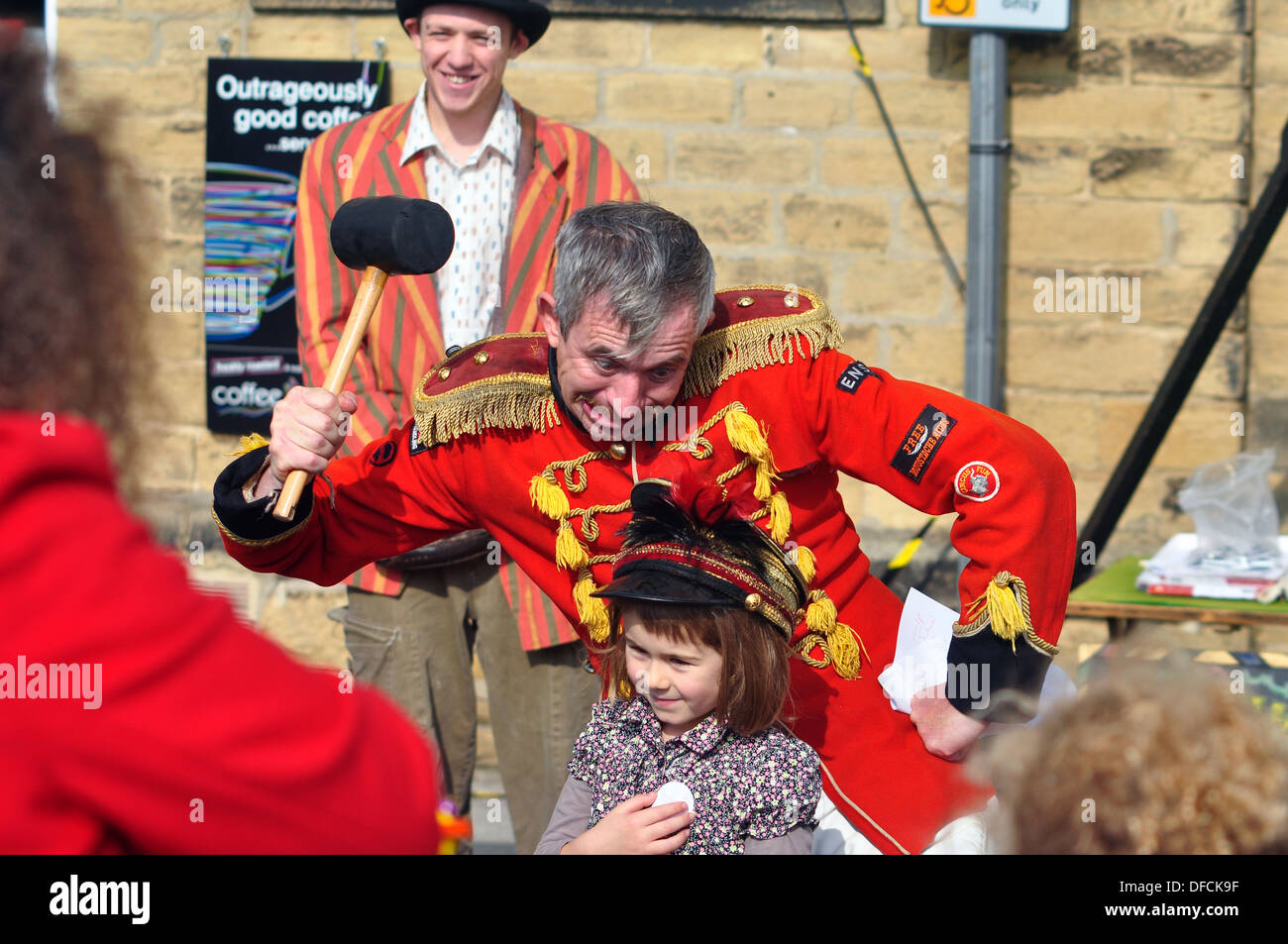 Festival de la Marionnette 2013 Skipton Banque D'Images