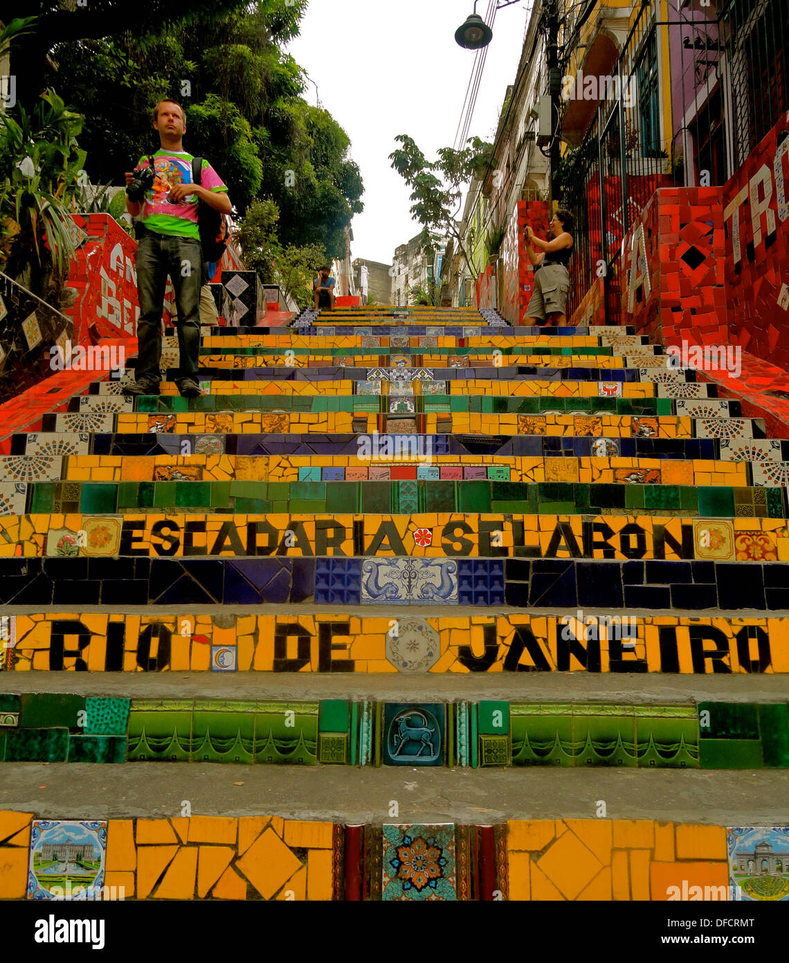 Le Lapa comme suit, Lapa, Rio de Janeiro, Brésil Banque D'Images