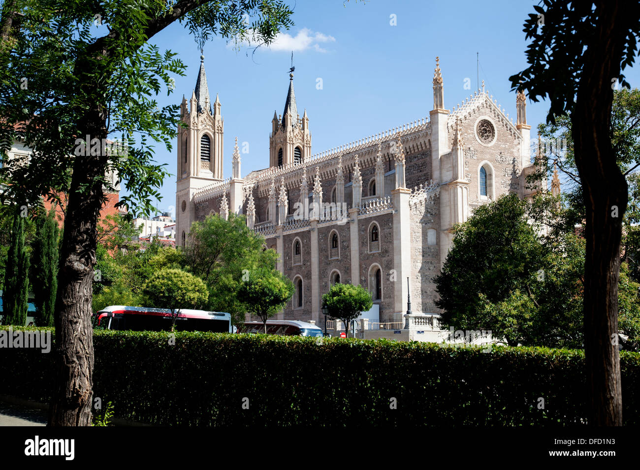 San Jerónimo el Real (St. Jerome église royale) Madrid Banque D'Images