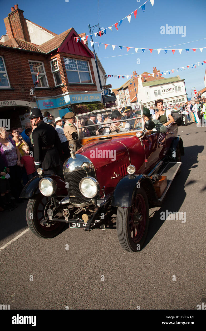 1940 Week-end à Sheringham Norfolk UK Banque D'Images