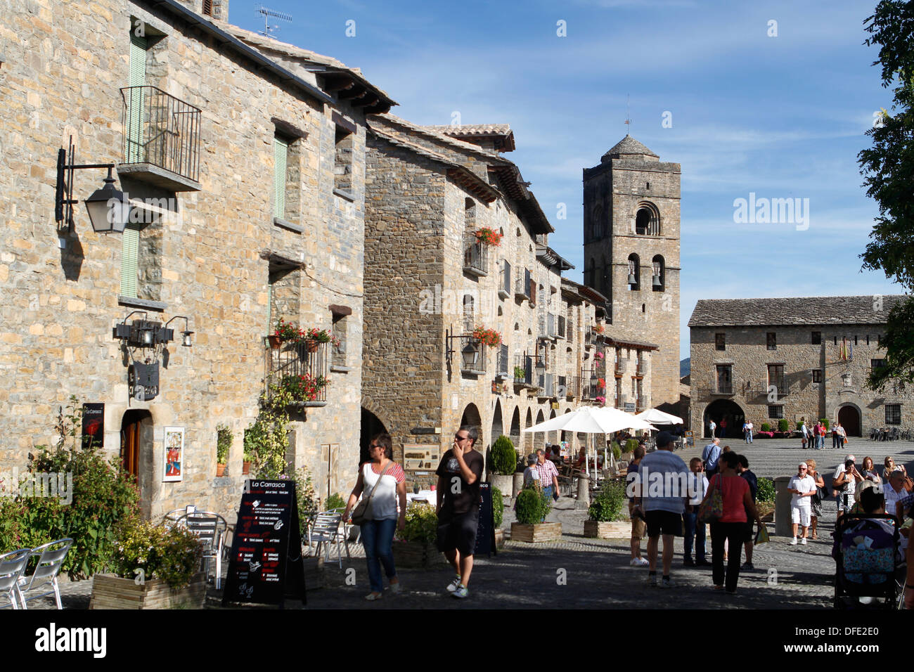 Murs de la citadelle de jaca Banque de photographies et d’images à