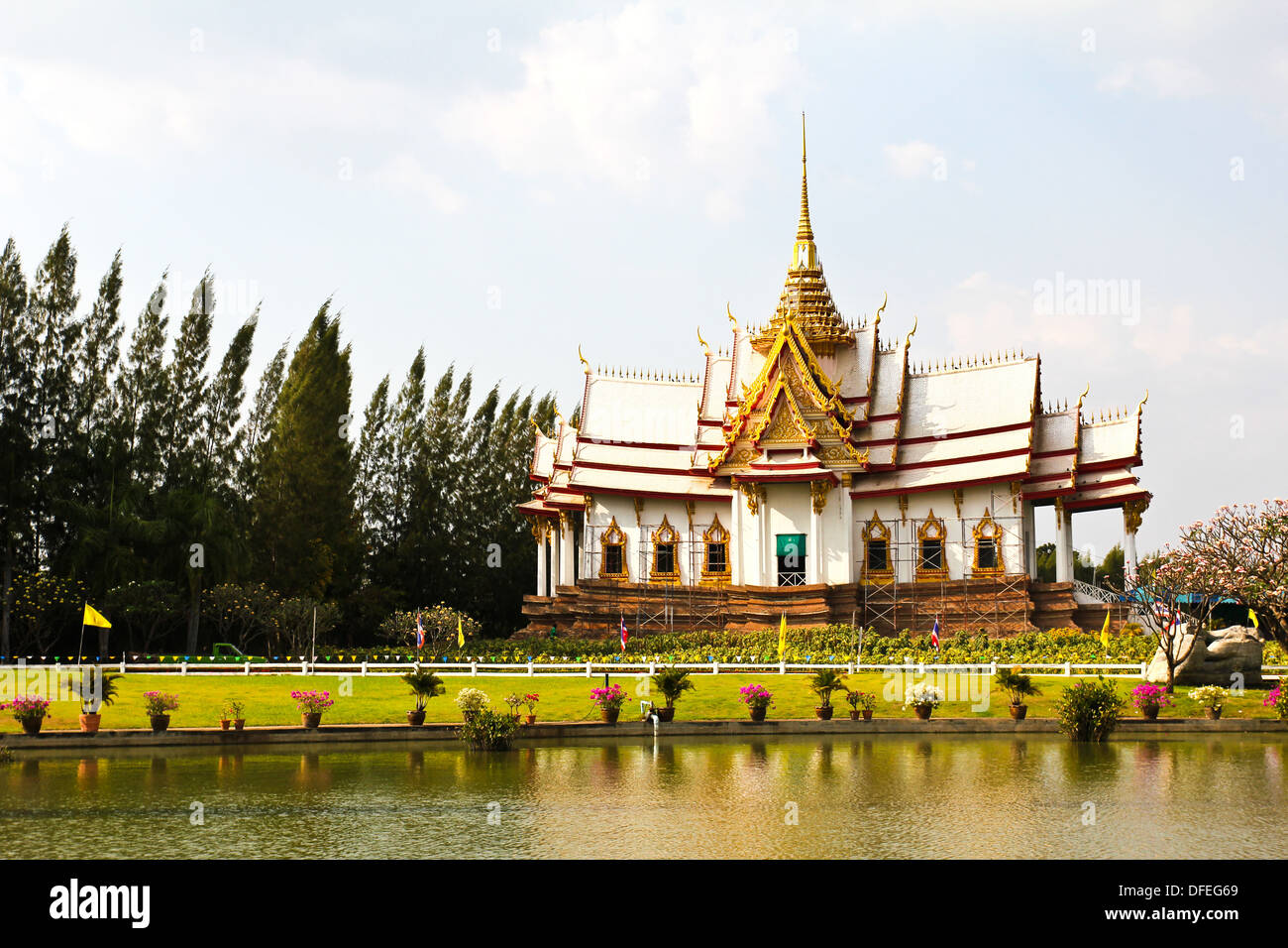 Temple thaïlandais Banque D'Images