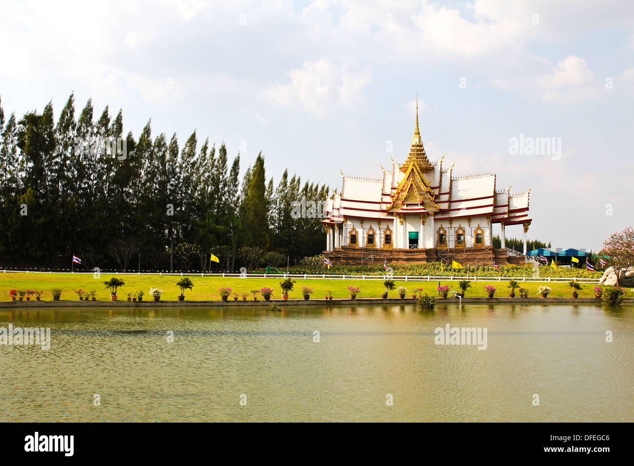 Temple thaïlandais Banque D'Images