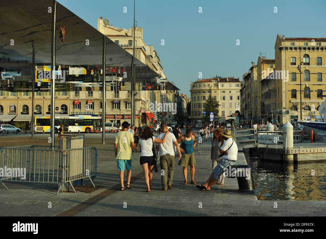 Port de Marseille, France. Banque D'Images