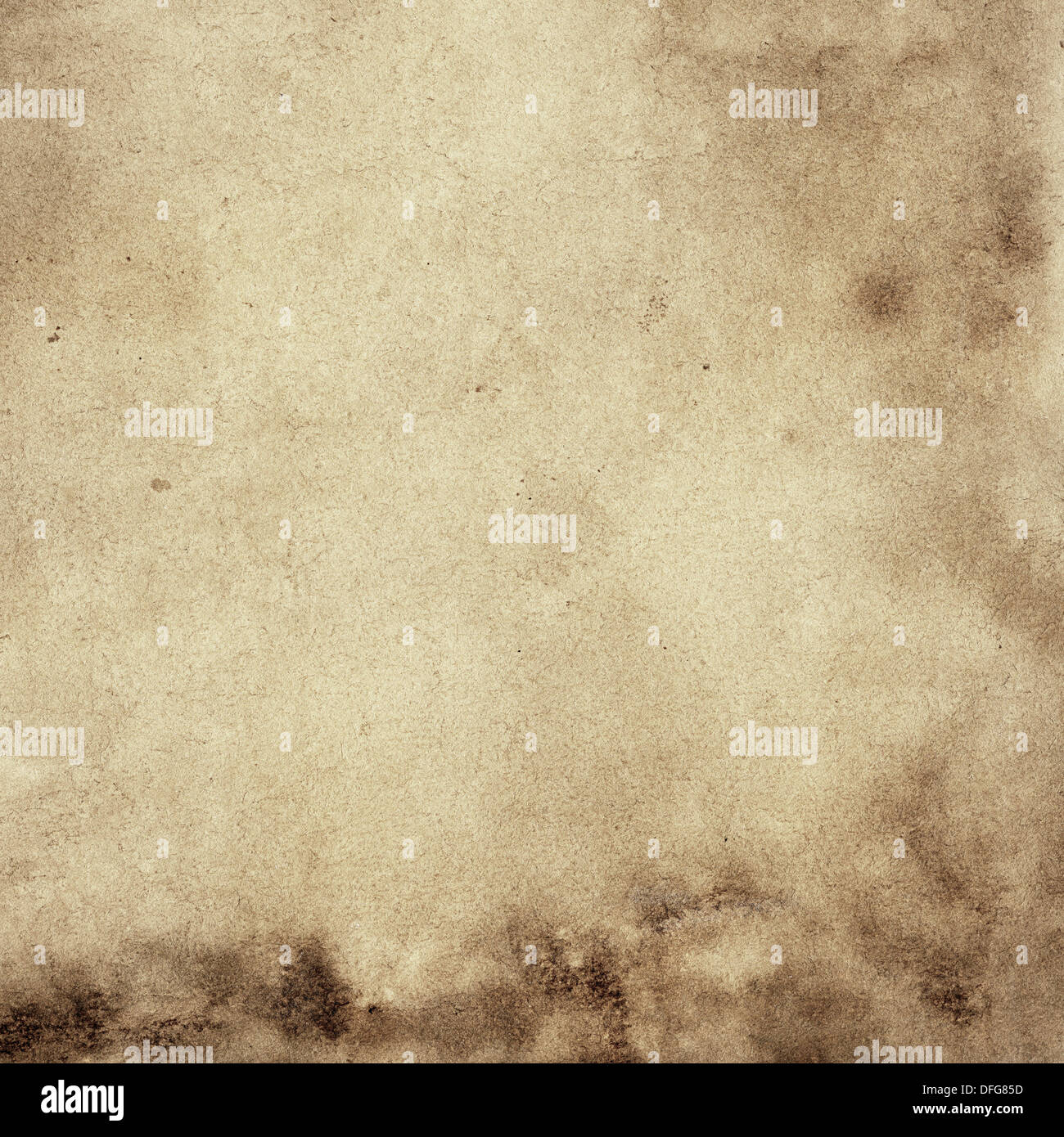 La texture du papier avec des taches d'âge Banque D'Images