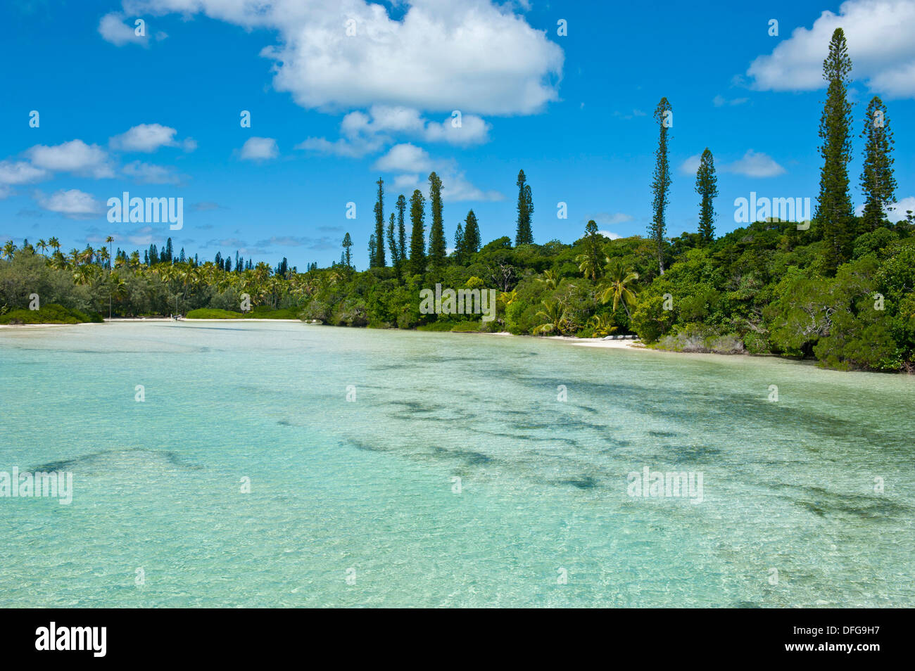 Bay de Oro, l'Île des Pins, Nouvelle Calédonie, France Banque D'Images