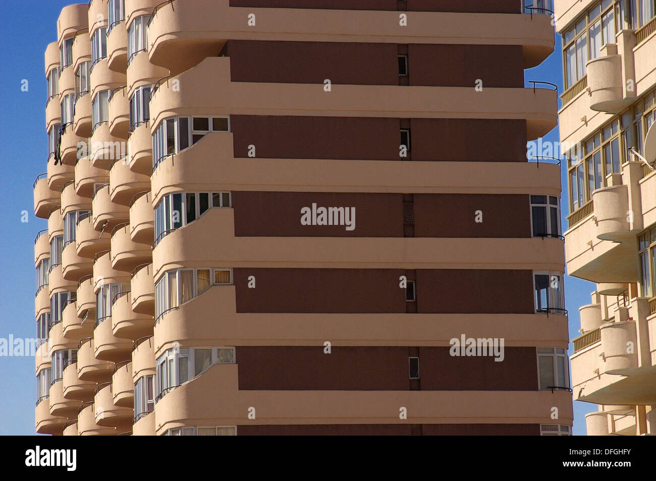 L'urbanisme. Fuengirola. Costa del Sol, Malaga province. Espagne Banque D'Images