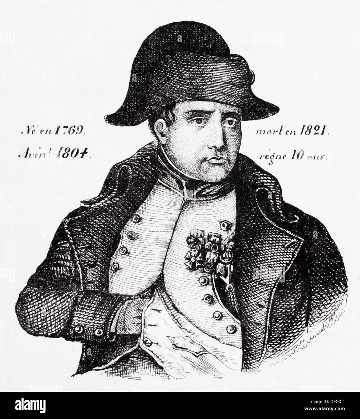 Emperor napoleon i bonaparte Banque de photographies et d’images à