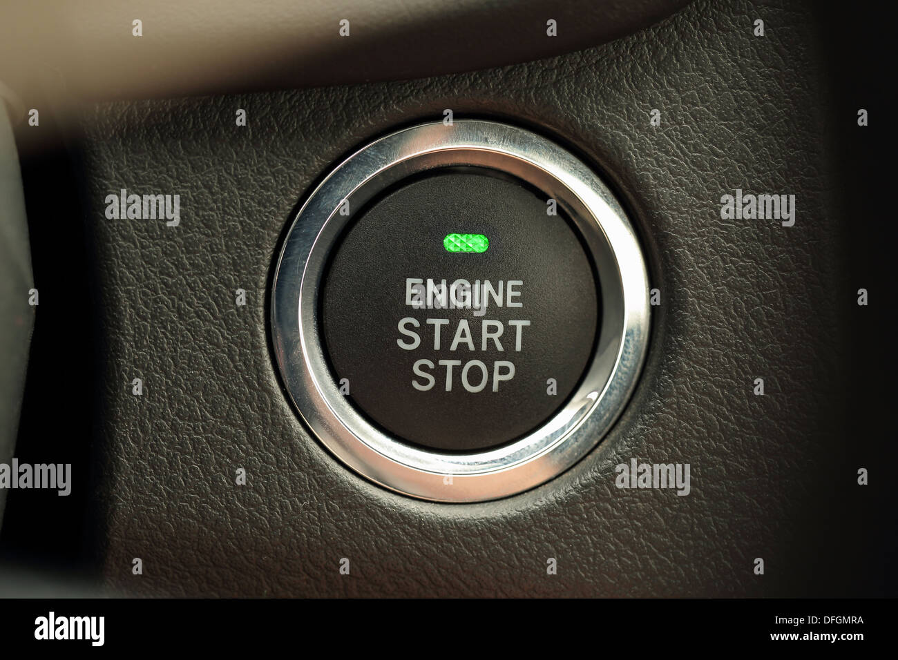 Démarrage des moteurs Banque D'Images