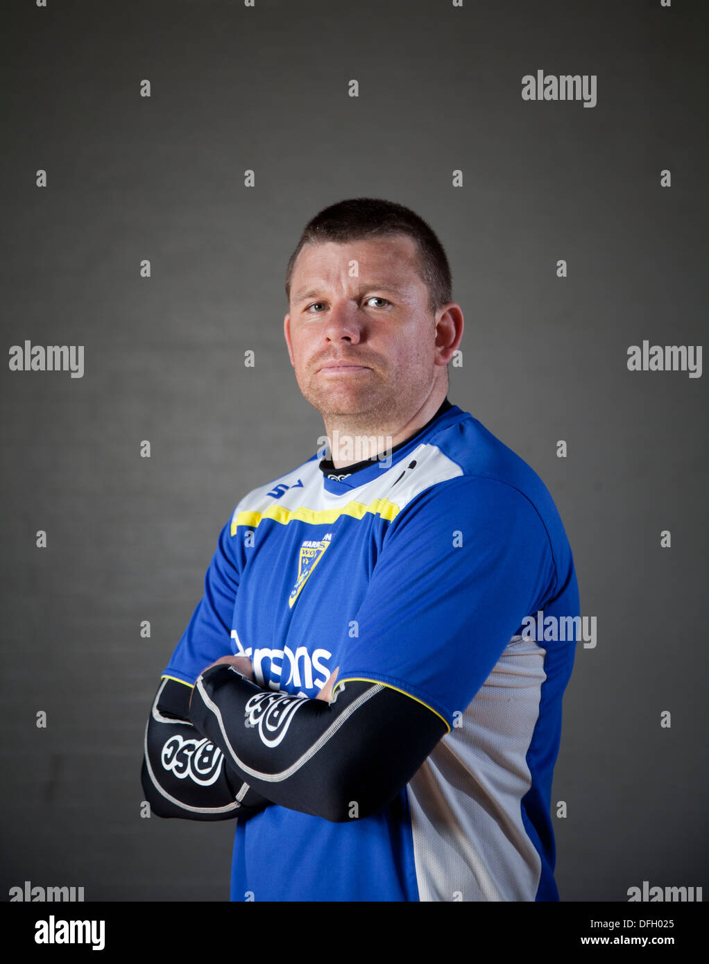 Lee Briers, Warrington Wolves Rugby Banque D'Images