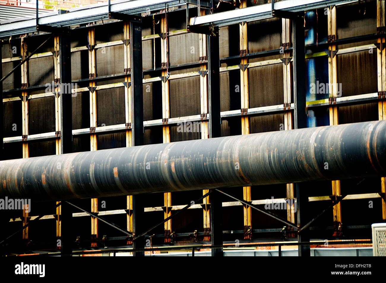 Le parc High Line à NEW YORK Banque D'Images