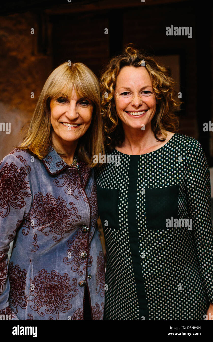 Kate humble et Lynn Faulds-Wood Banque D'Images