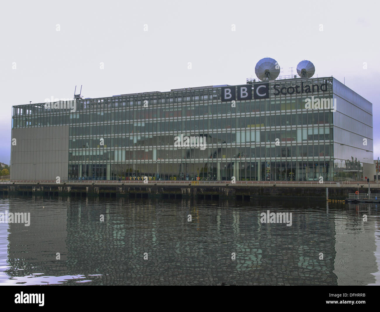 BBC Scotland studios Banque D'Images
