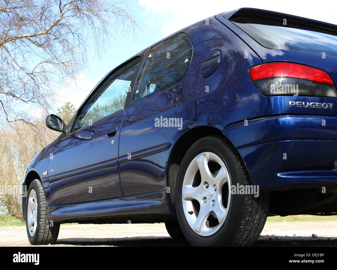 Location de voiture à hayon à chaud Banque D'Images