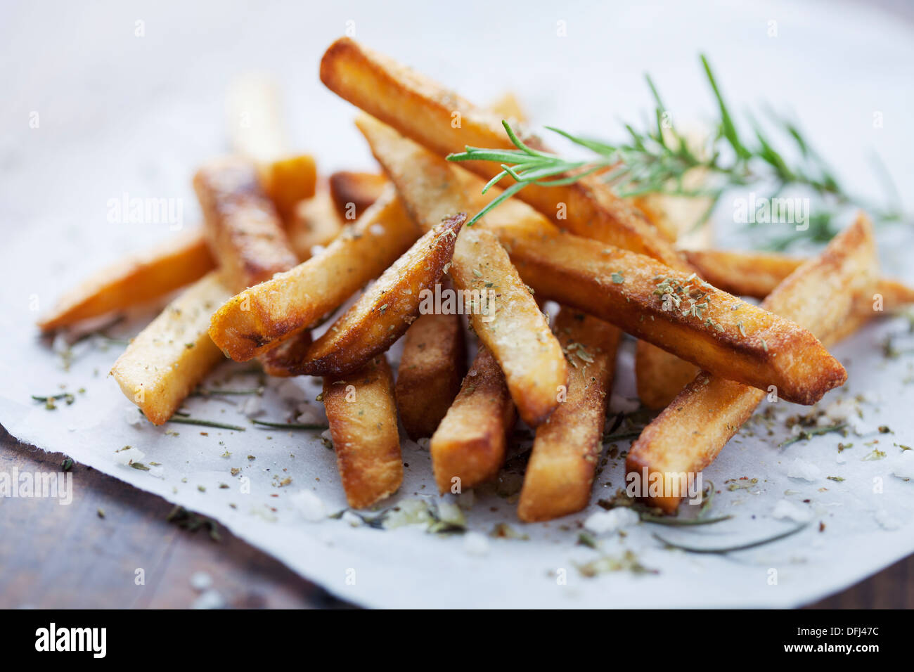 chips de pomme de terre Banque D'Images