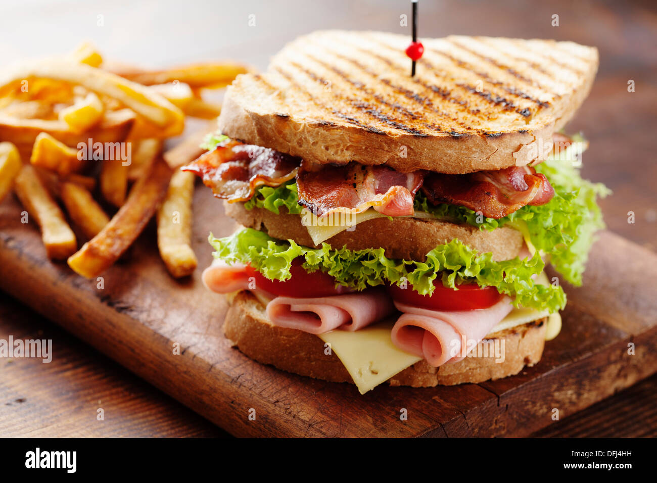 Club sandwich Banque D'Images