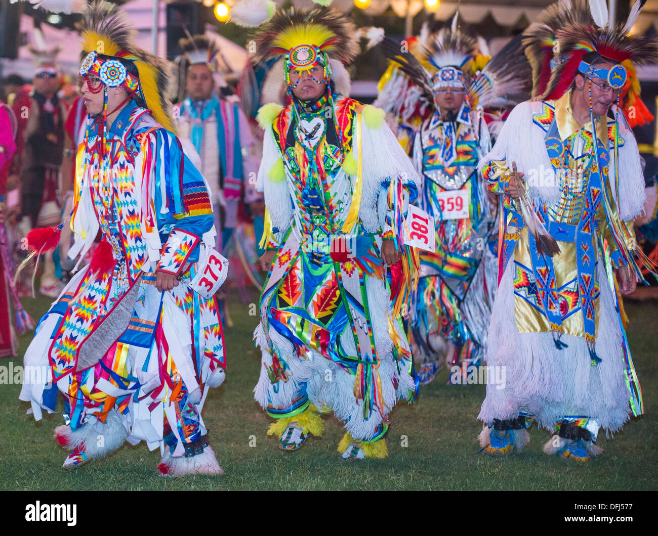 Les Américains indigènes prend part à la Barona 43e Powwow Annuel en Californie Barona Banque D'Images