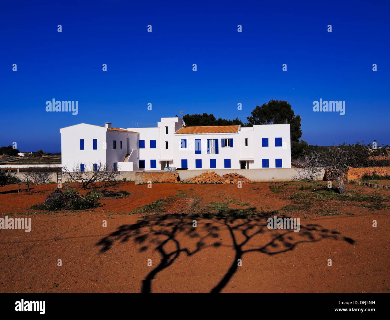 El Pilar de la Mola - petite ville sur la mer Adriatique, Iles Baléares, Espagne Banque D'Images