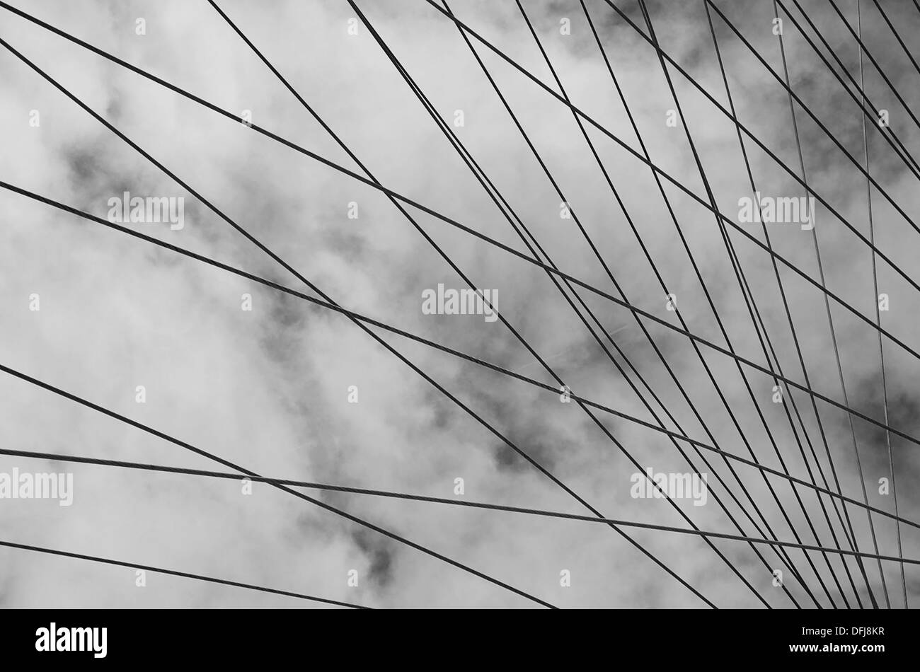 Abstract close up of London Eye Banque D'Images