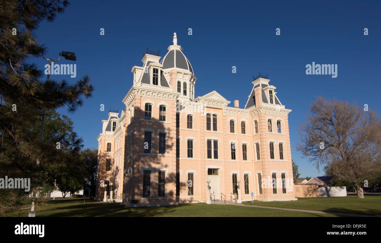 Presidion County Courthouse à Marfa, Texas. Banque D'Images