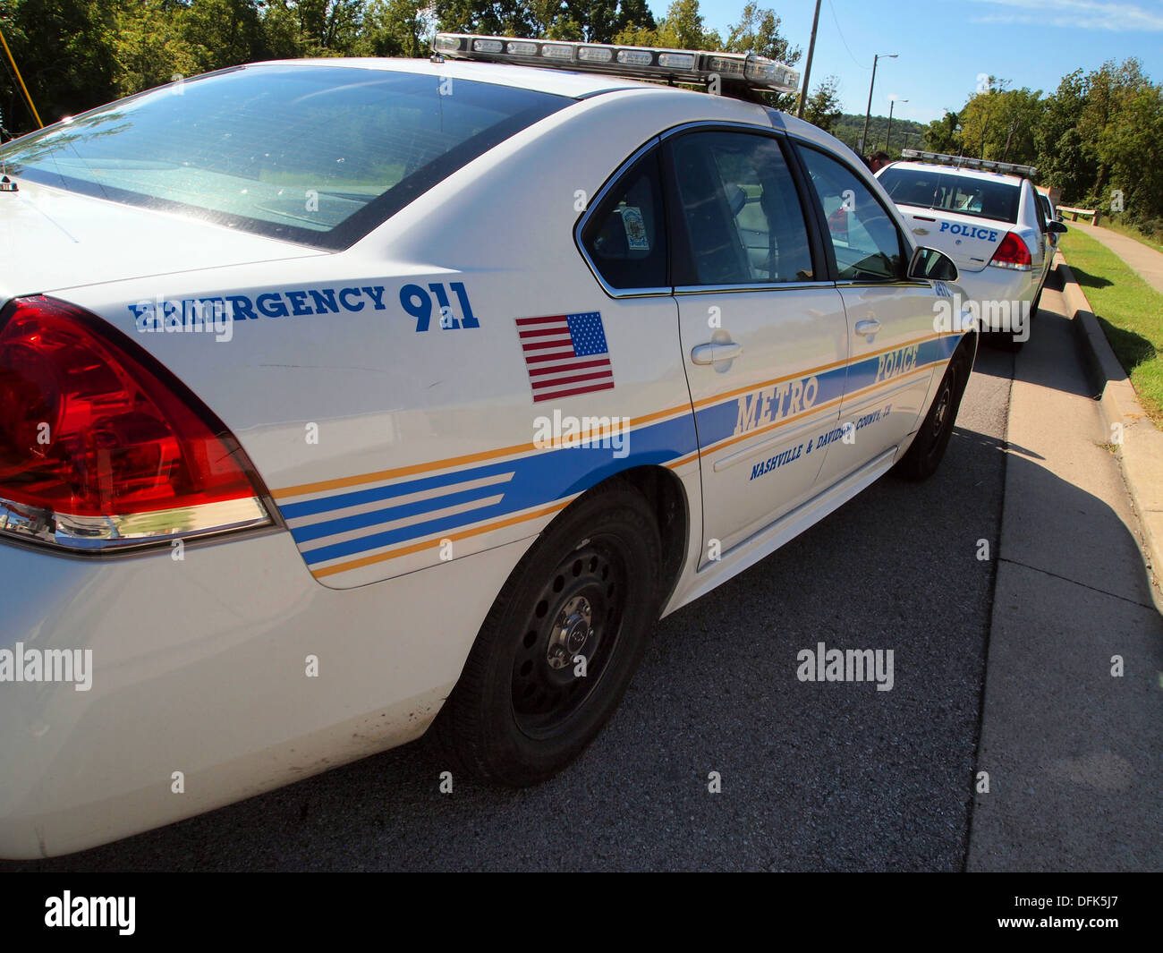 Service de Police métropolitaine de Nashville, Nashville, Tennessee, USA Banque D'Images