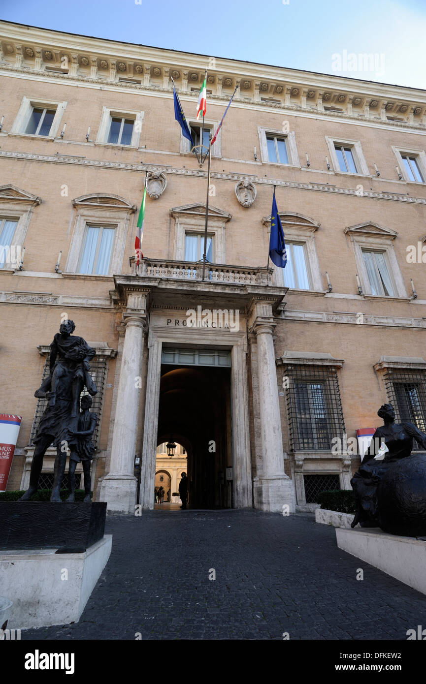 Italie, Rome, Palazzo Valentini Banque D'Images