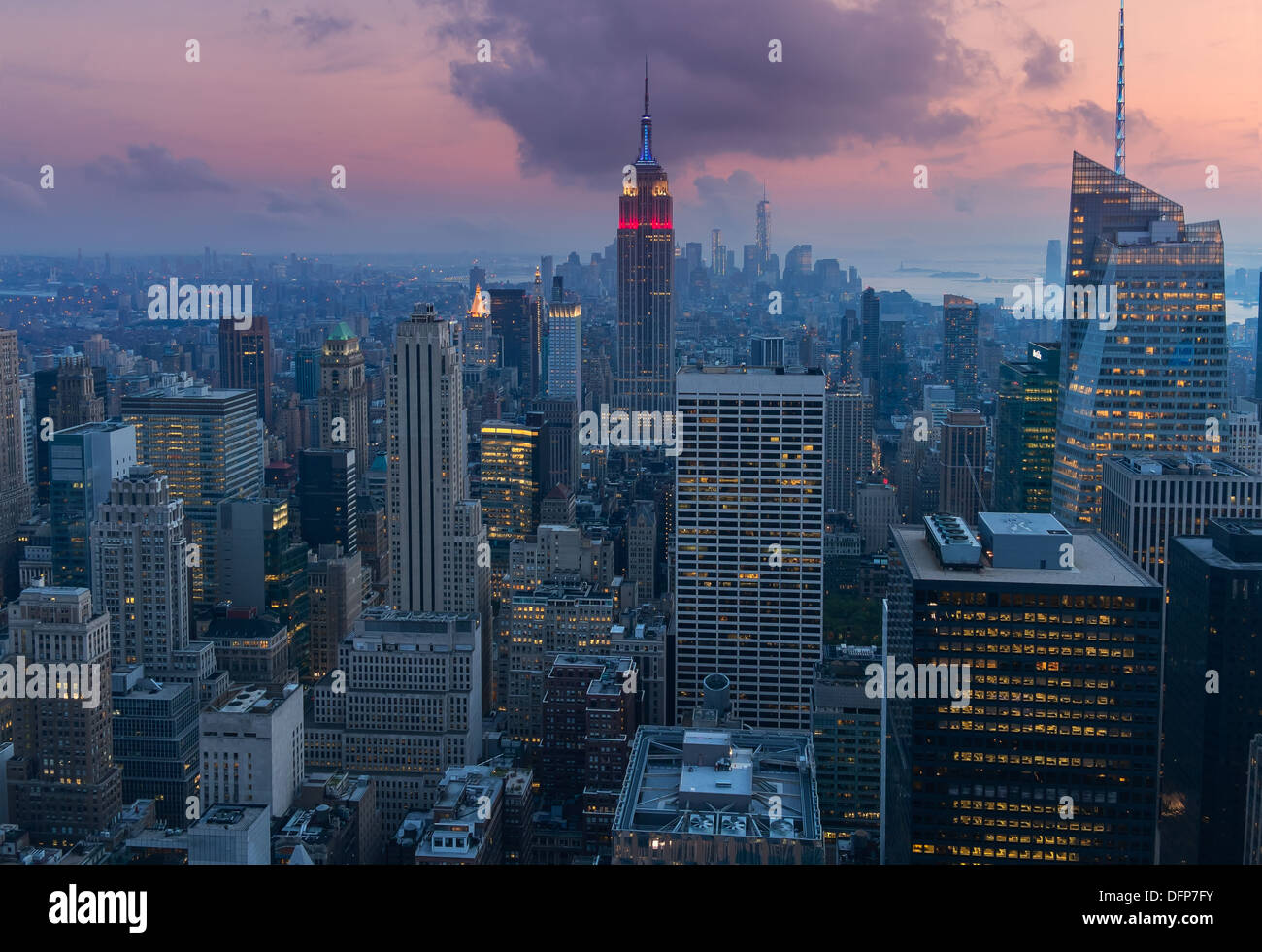 Mid Town Manhattan Banque D'Images