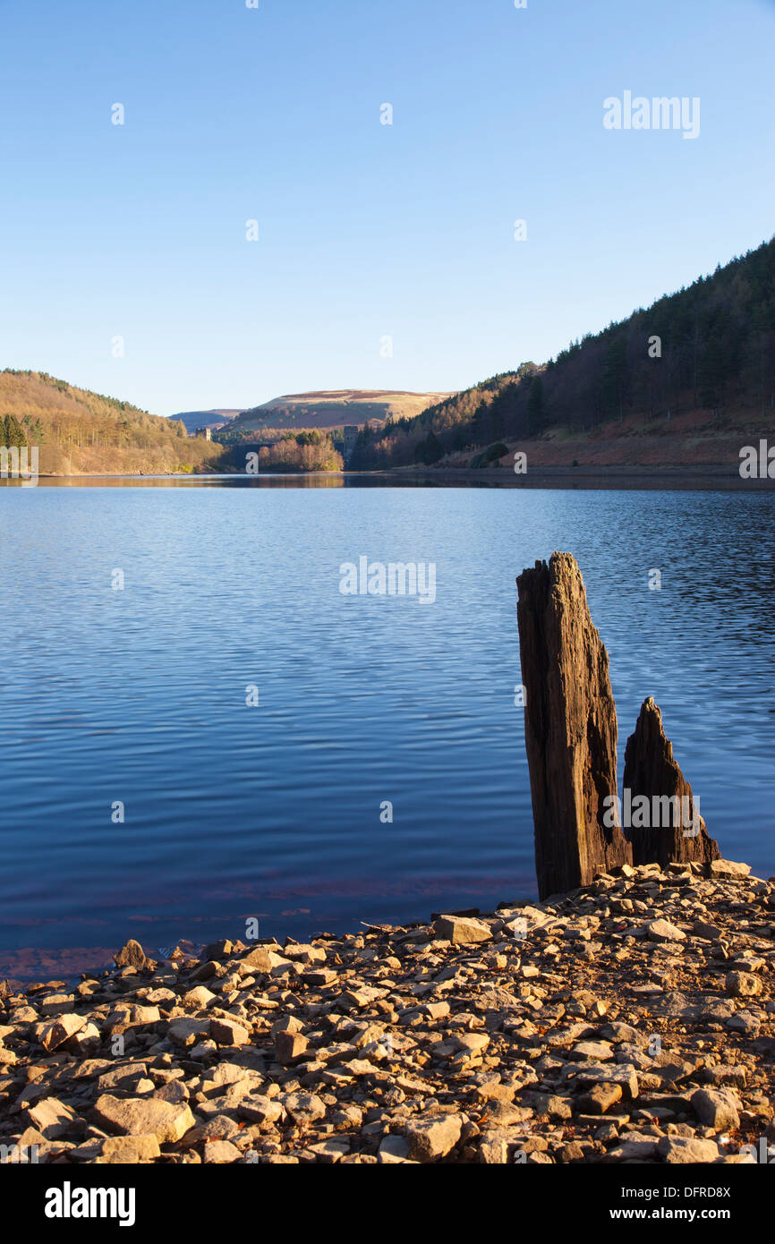 Vue du réservoir Derwent Banque D'Images