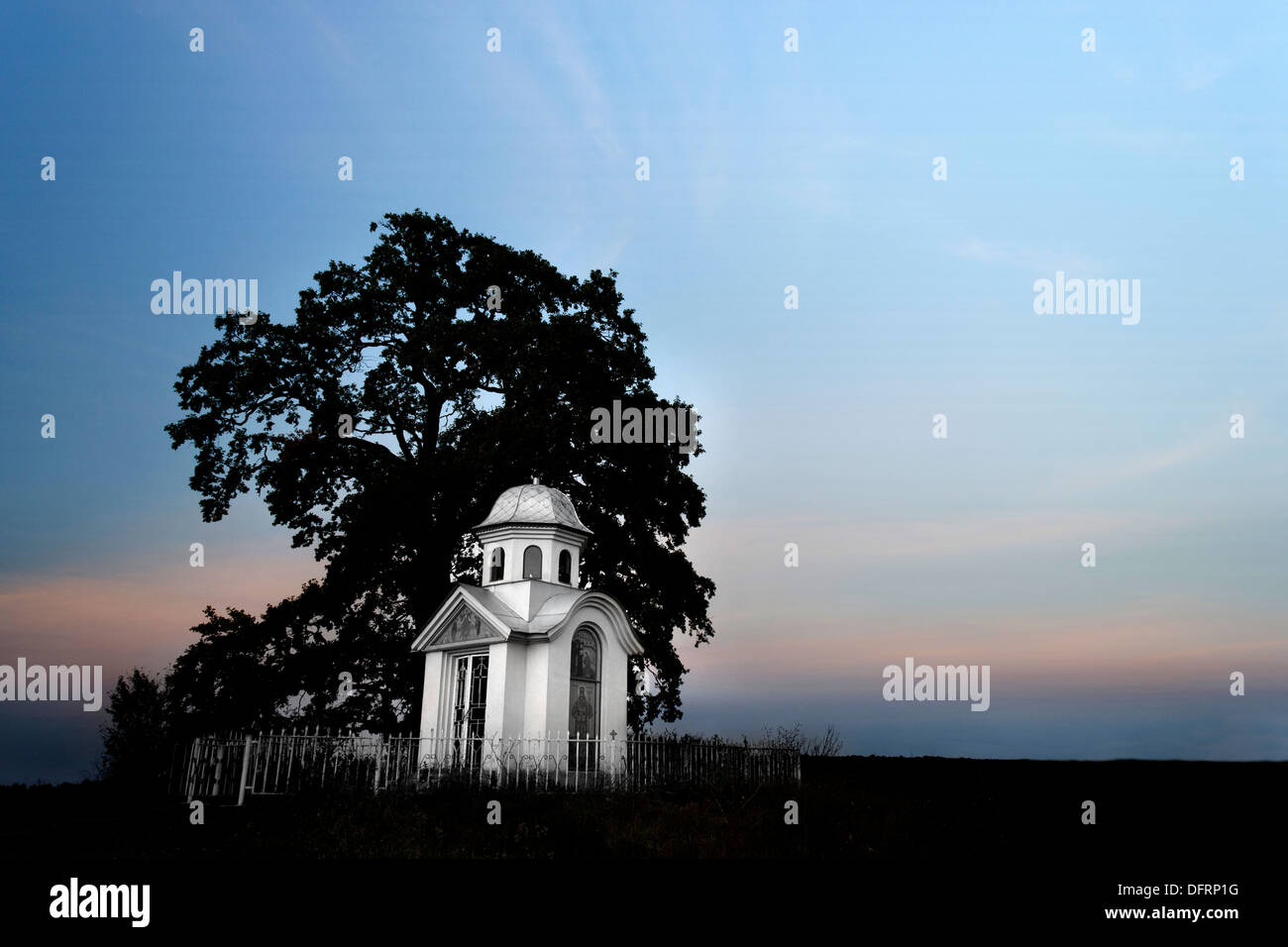 Endroit tranquille pour la prière Banque D'Images