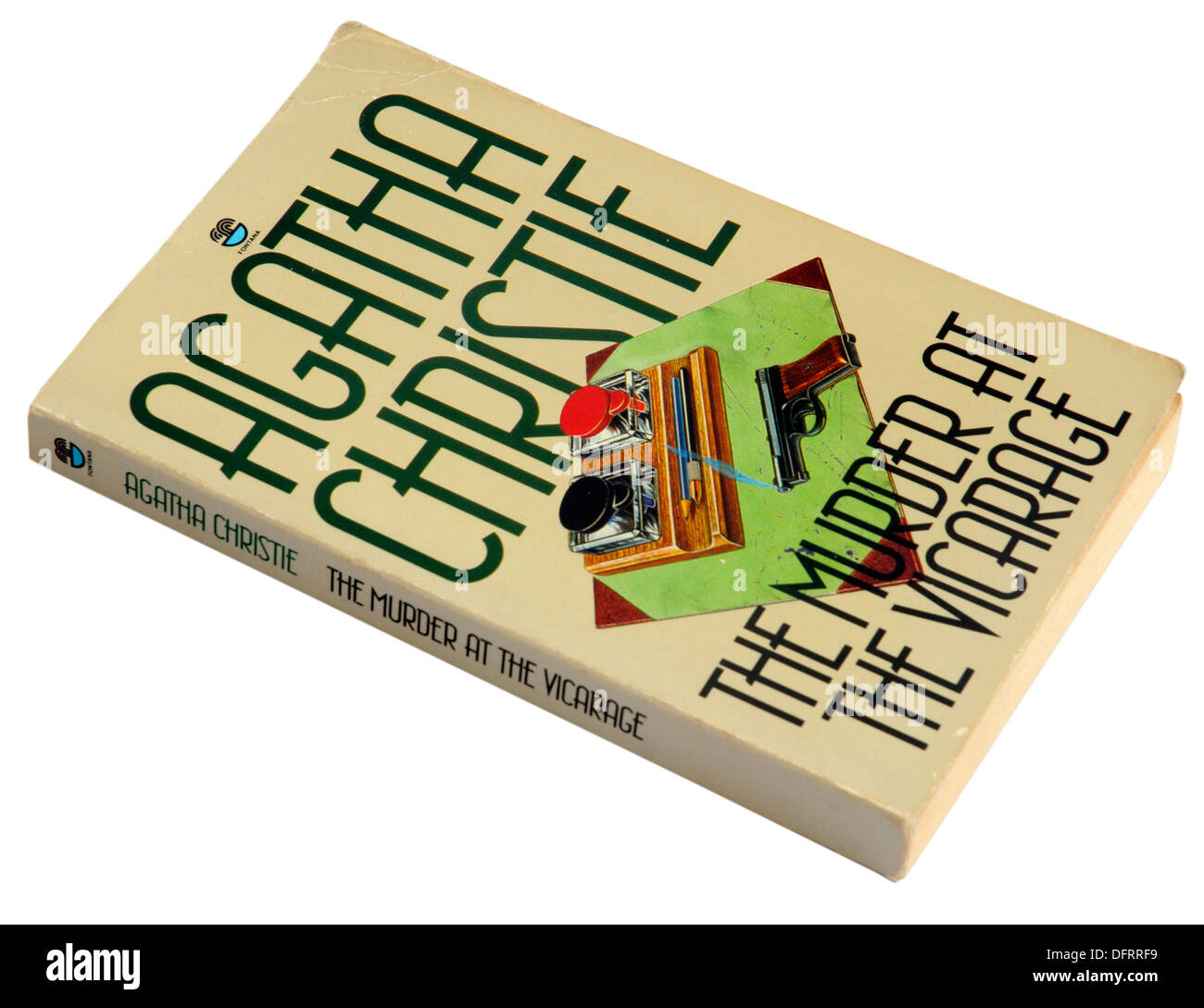 Le meurtre au presbytère d'Agatha Christie Banque D'Images