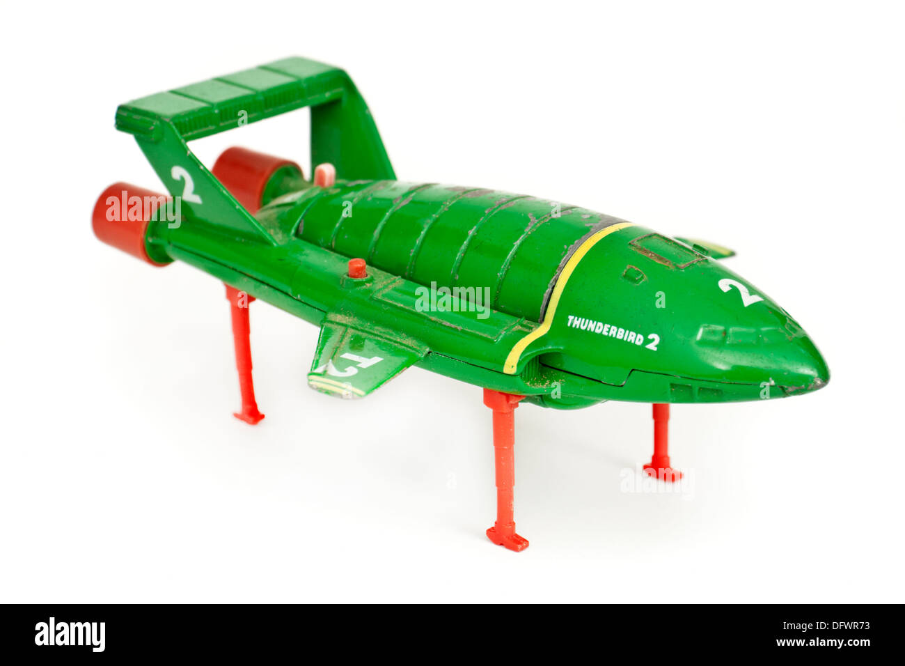 2 'Thunderbird' sauvetage jouet modèle des années 1960 série TV ' Thunderbirds', réalisé par Matchbox Photo Stock - Alamy