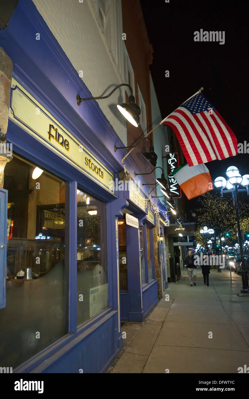 Ann Arbor, Michigan - Conor O'Neill's Irish Pub et Restaurant. Banque D'Images