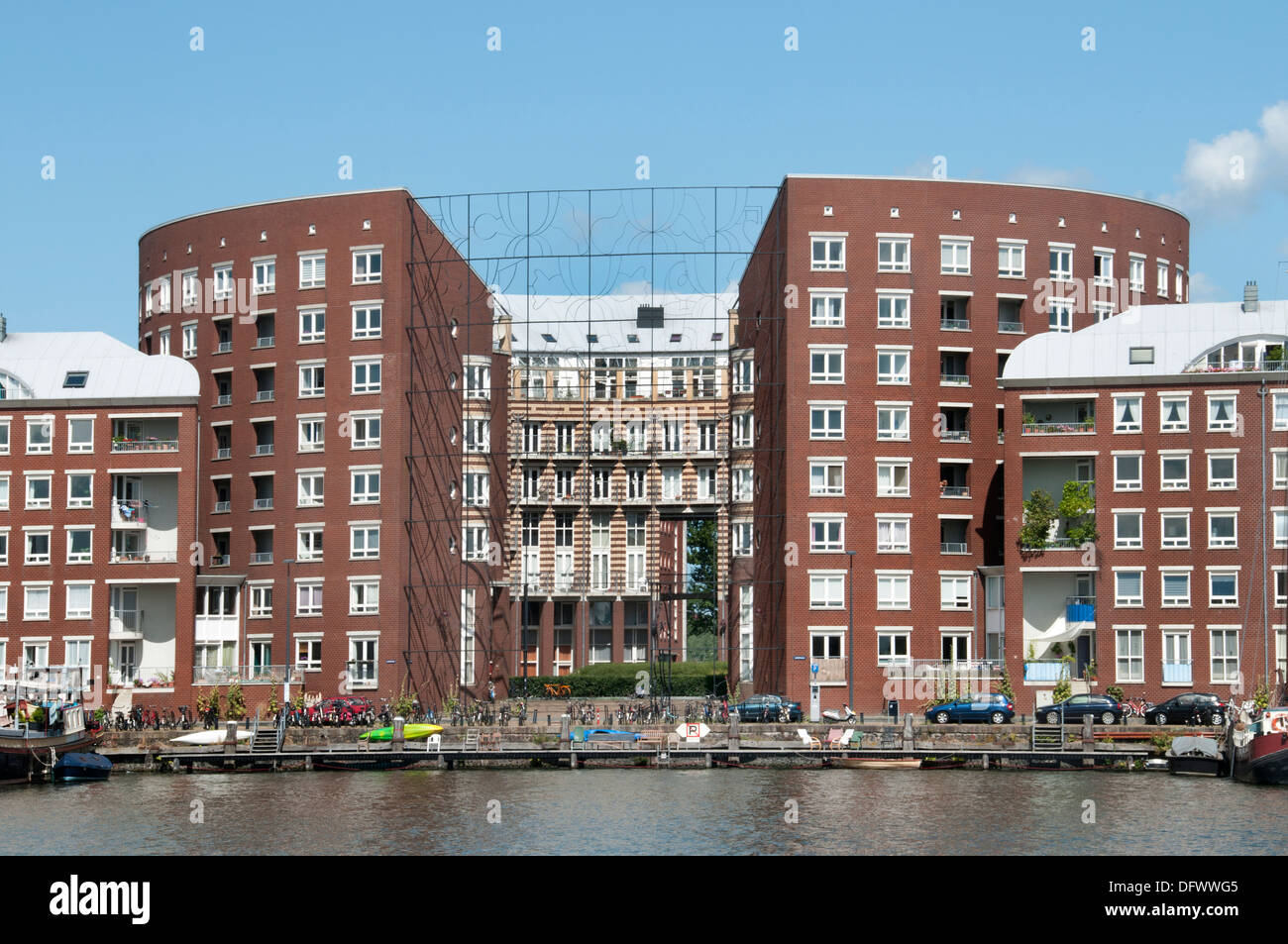 ( Amsterdam Zeeburg -- - Java - KNSM Eiland ) Netherlands Dutch ville ville moderne Banque D'Images