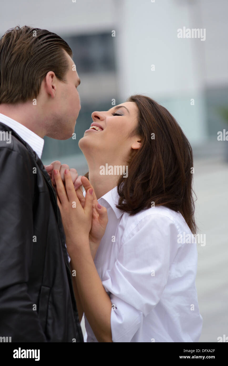 couple amoureux Banque D'Images