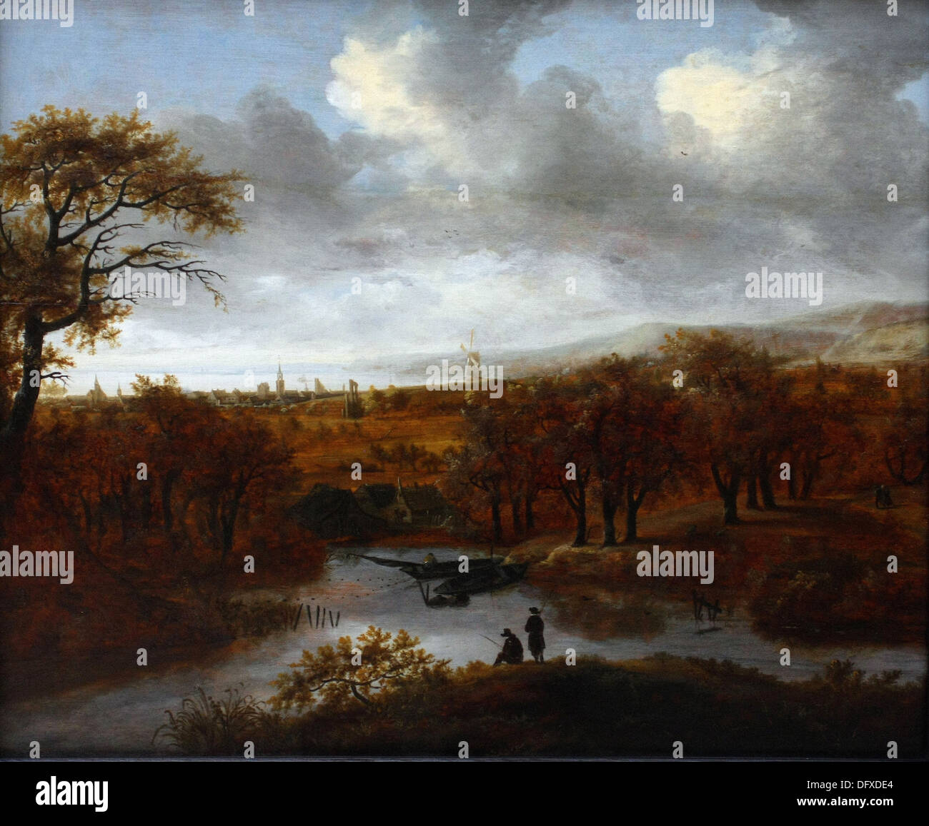 Dionijs VERBURGH - Paysage - Musée des beaux-arts - Budapest, Hongrie. Banque D'Images