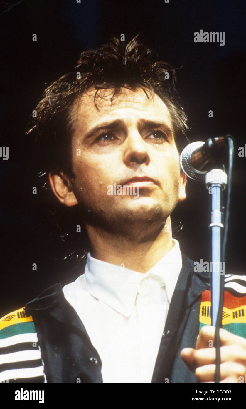 PETER Gabriel, musicien de rock britannique à propos de 1986 Banque D'Images