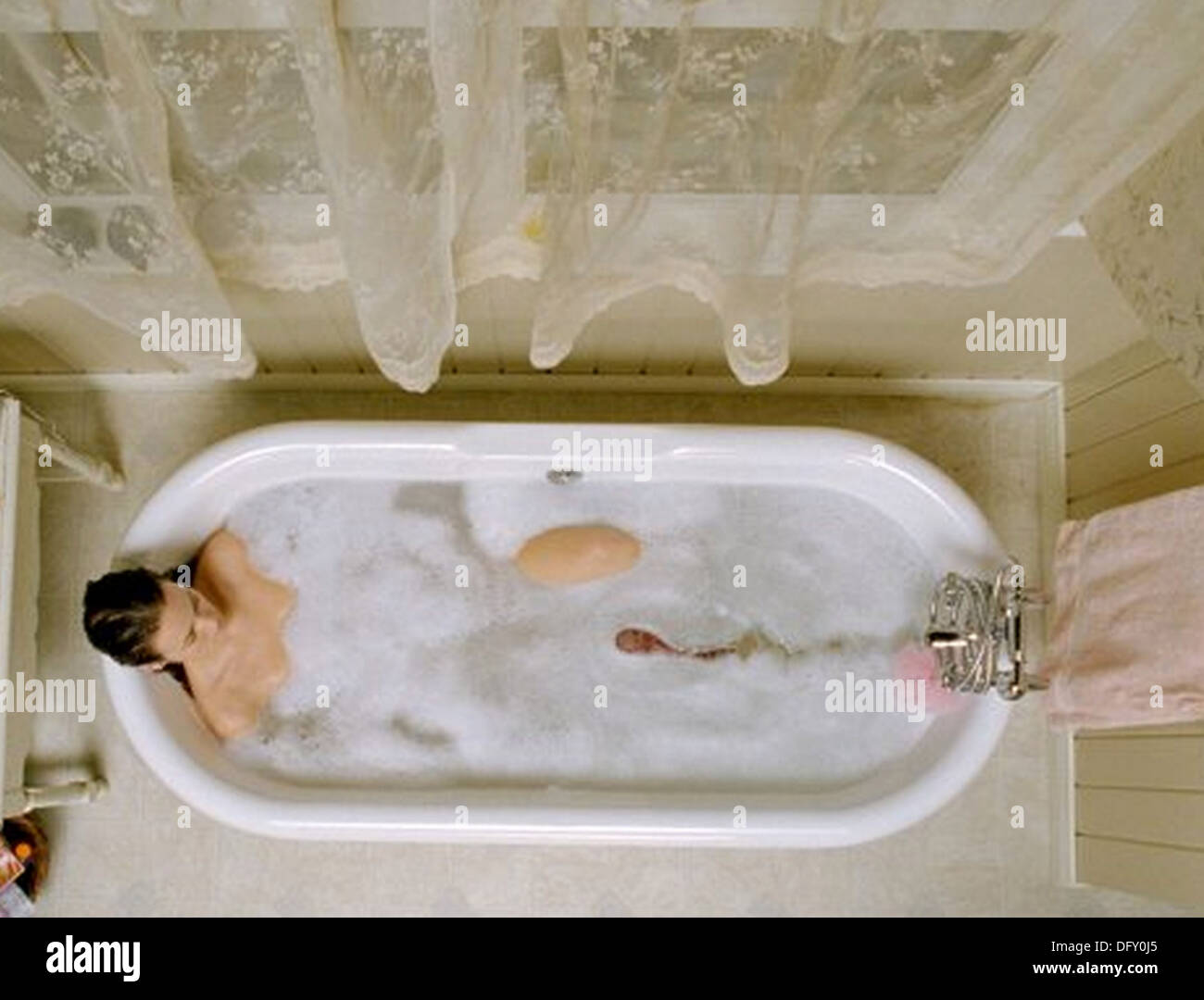 Glisser 2006 Gold Circle horror film avec Tania Saulnier Banque D'Images