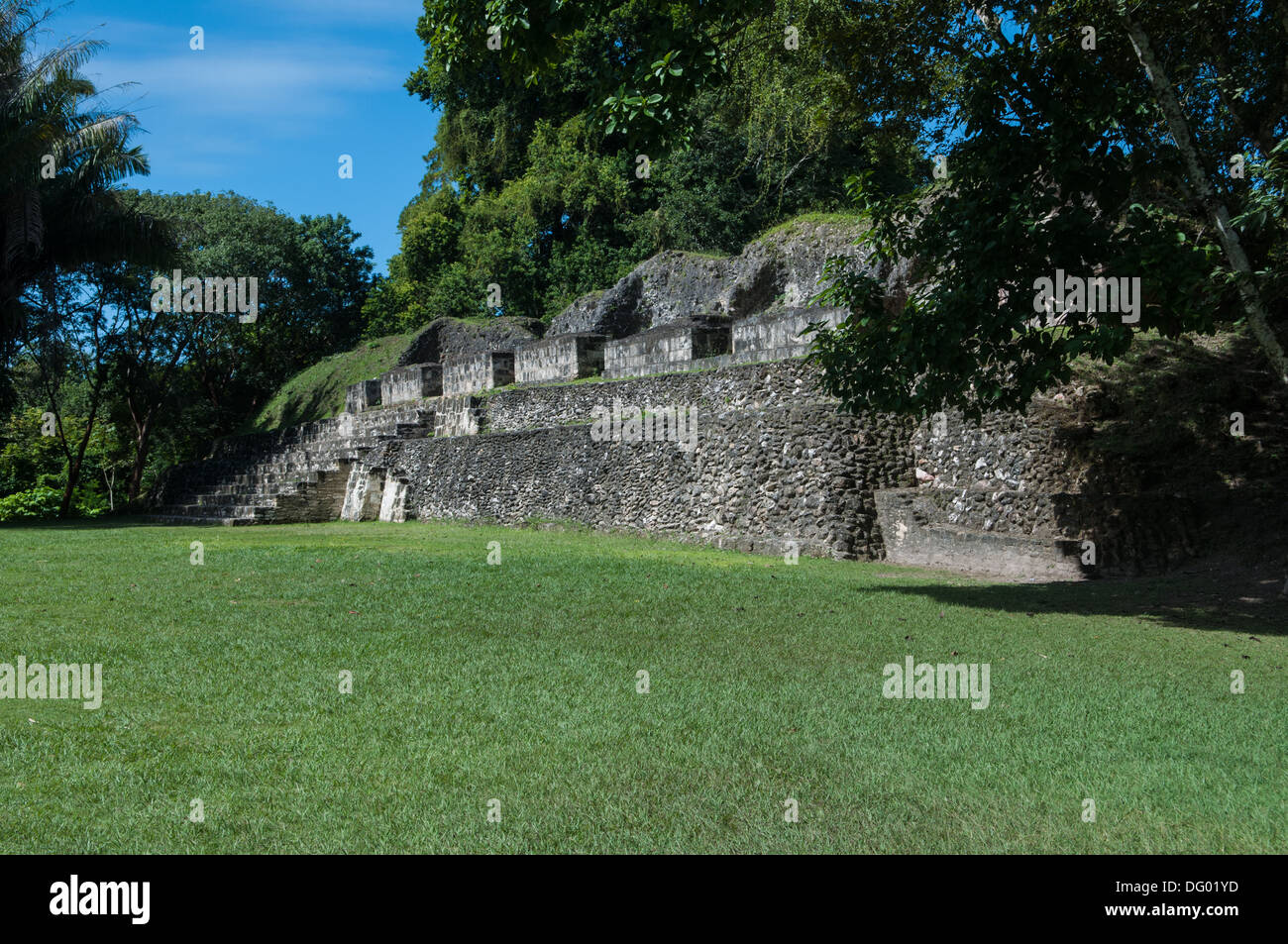 Xunantunich ruine maya au Belize Banque D'Images