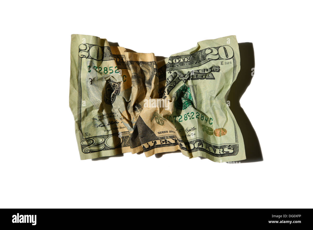 20 dollars US Banque D'Images