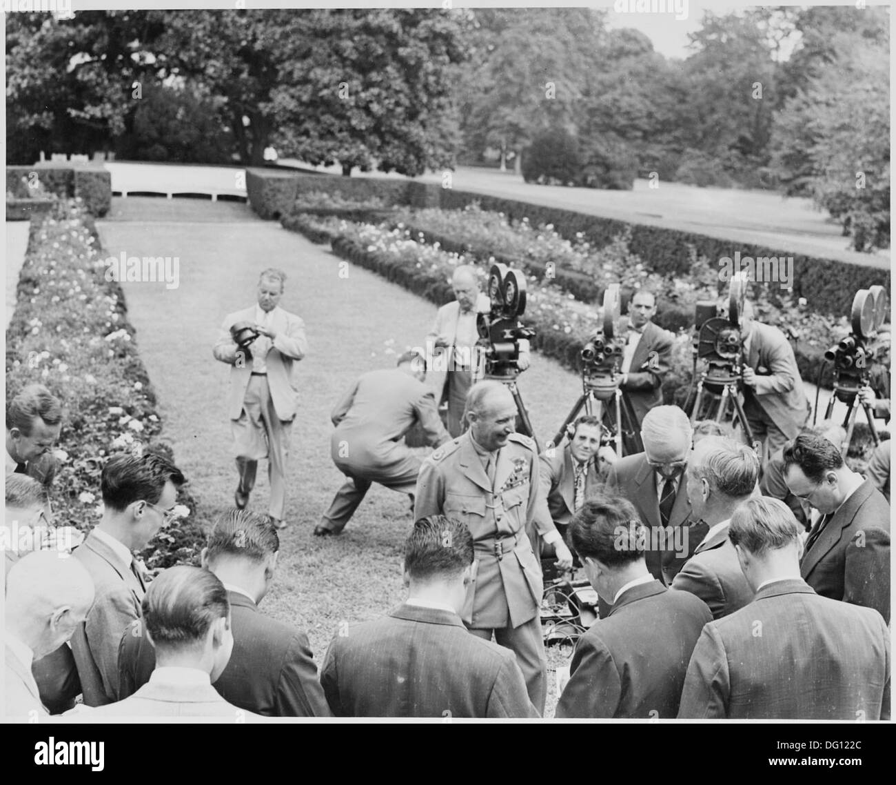 Photographie du président Truman et maréchal vicomte Montgomery d'Alamein Montgomery (Bernard), chef de la... 199422 Banque D'Images