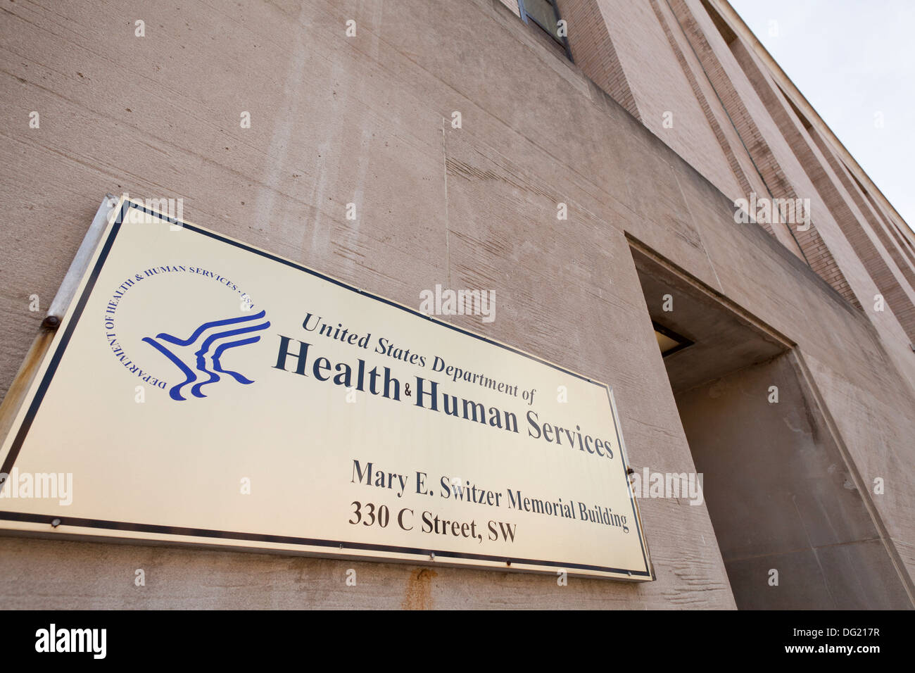 US Department of Health and Human Services (DHHS bâtiment du siège / HHS) - Washington, DC USA Banque D'Images