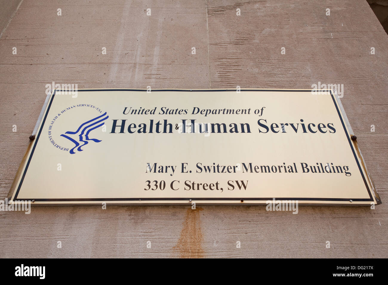 US Department of Health and Human Services (DHHS bâtiment du siège / HHS) - Washington, DC USA Banque D'Images