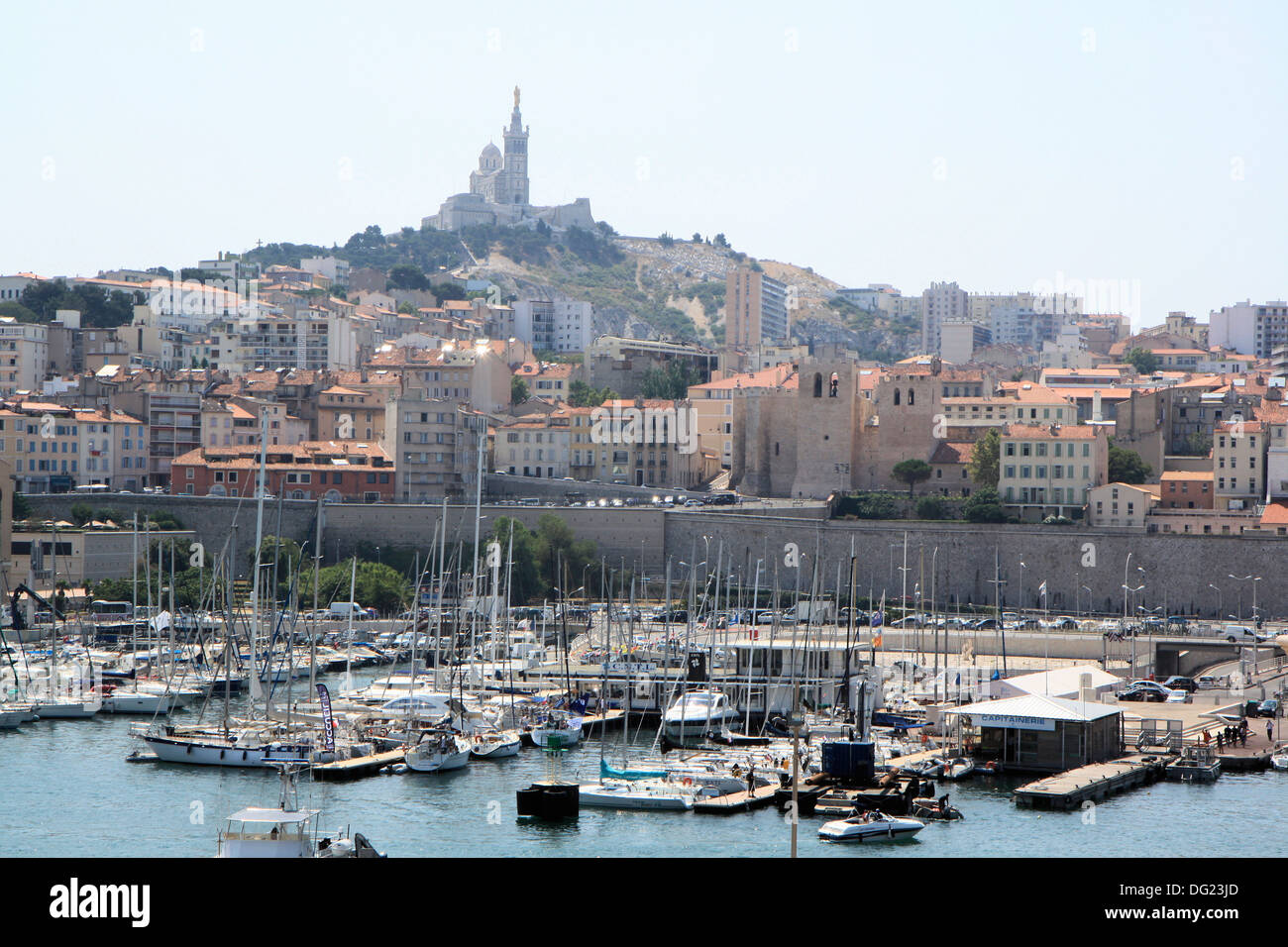 Vieux port, Marseille, Provence, France Banque D'Images