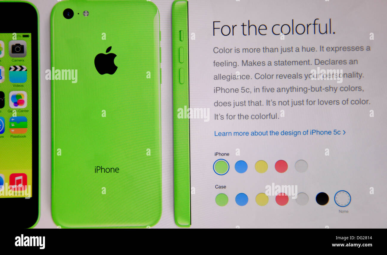 Je l'écran du téléphone sur le site de réseautage social Banque D'Images
