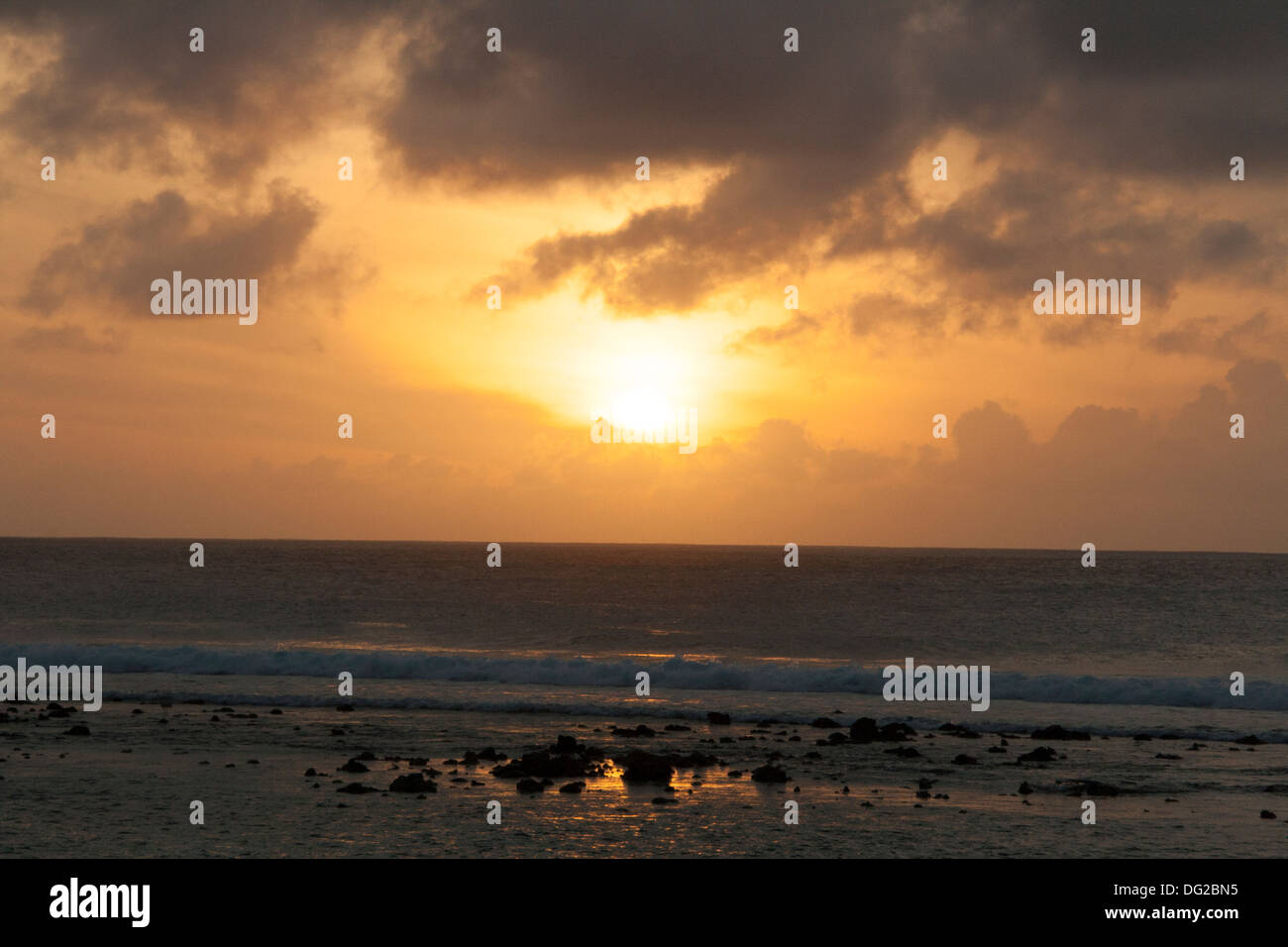 Sunrise Meeru Island Resort Maldvies Banque D'Images