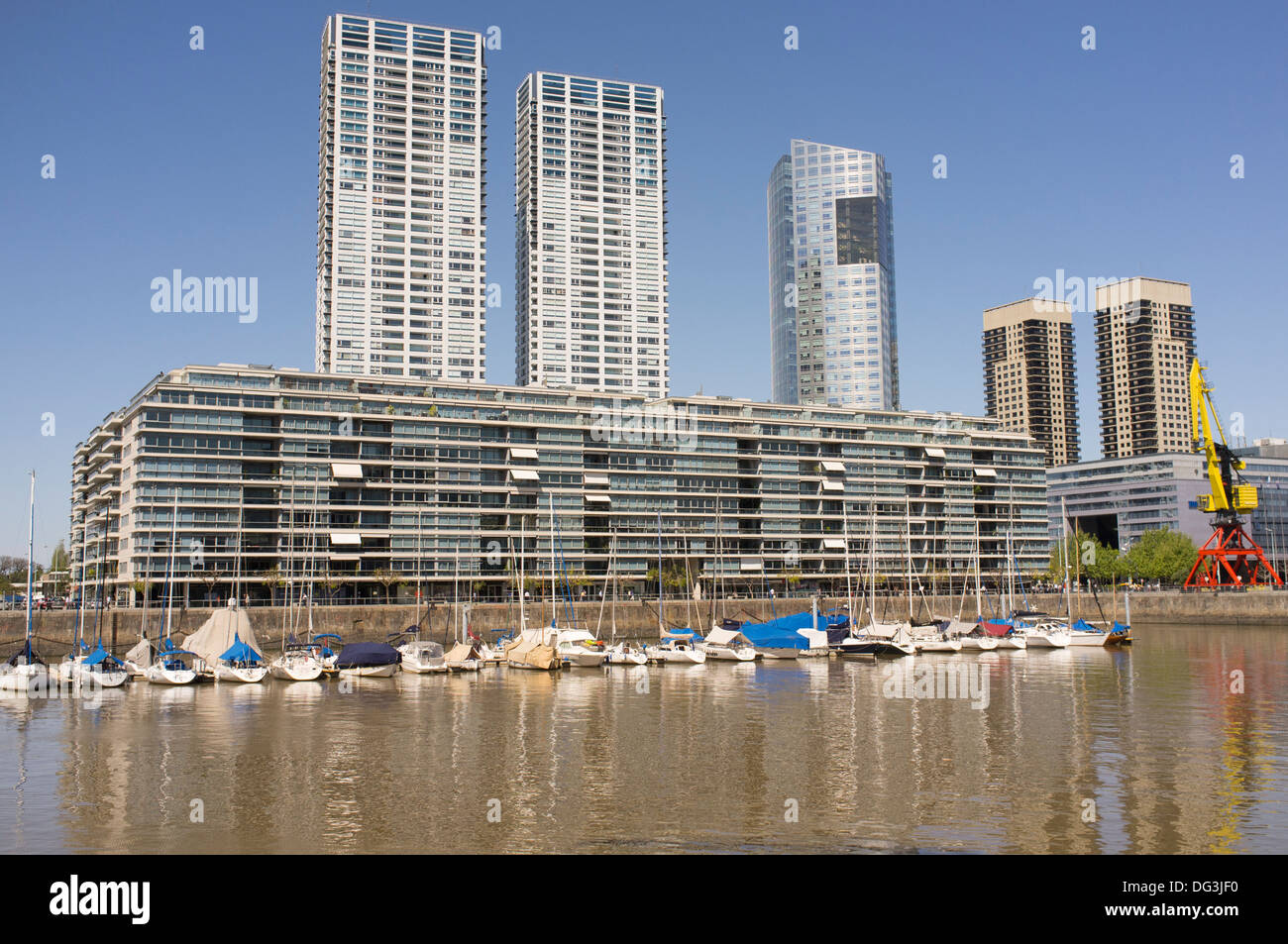 Puerto Madero, Buenos Aires Argentine destination touristique Banque D'Images