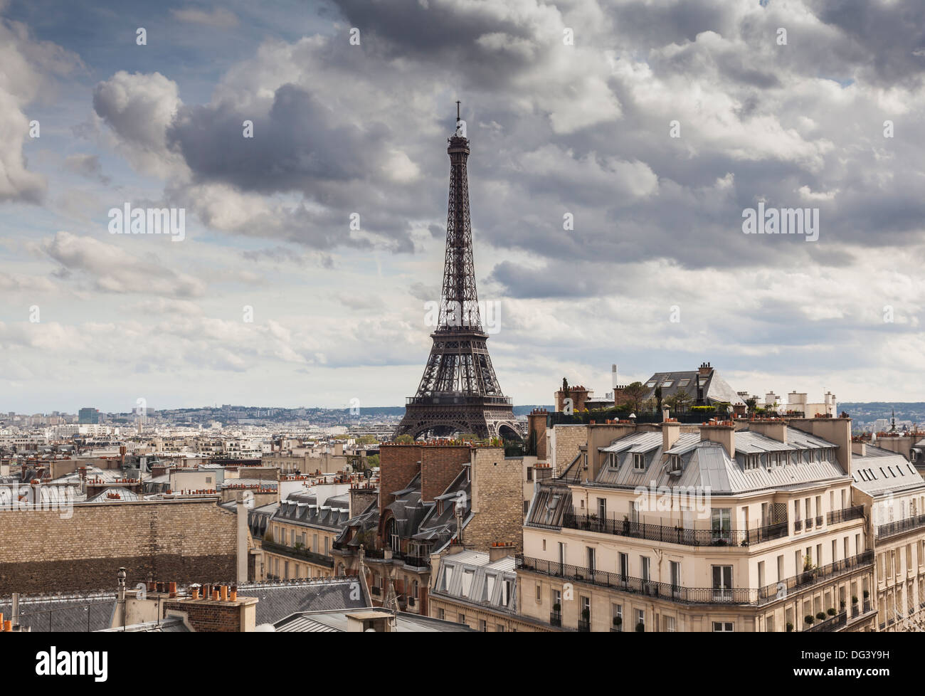 La Tour Eiffel, Paris, France, Europe Banque D'Images